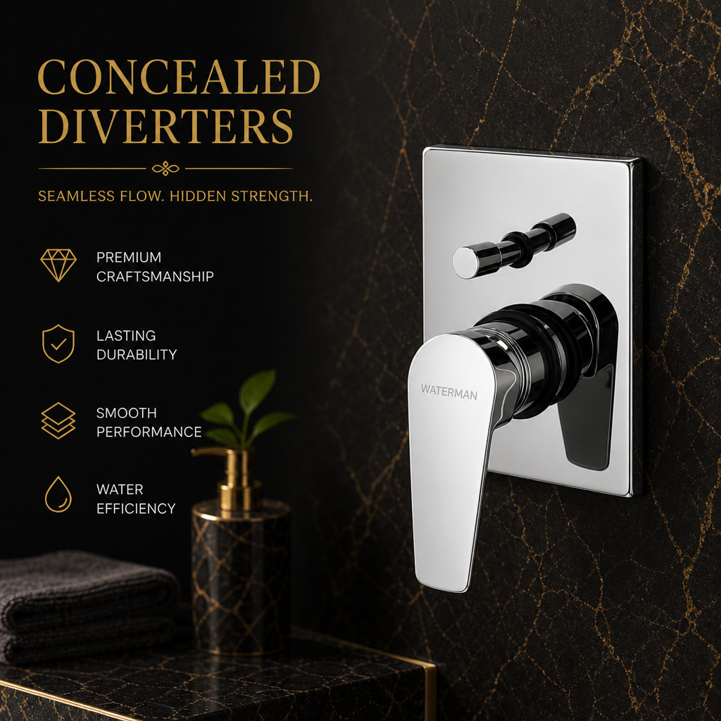 Concealed Diverters — Waterman Bathware