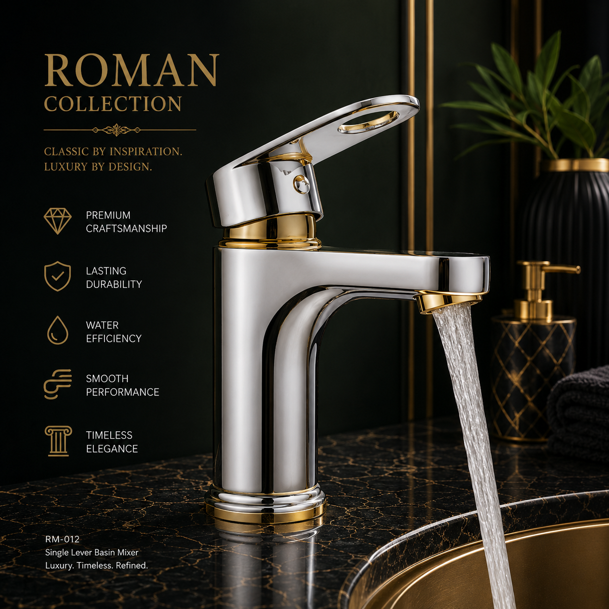 Roman Collection — Waterman Bathware
