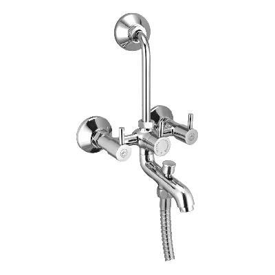 Wall Mixer 3 in 1 with L Bend — Waterman Aria Collection